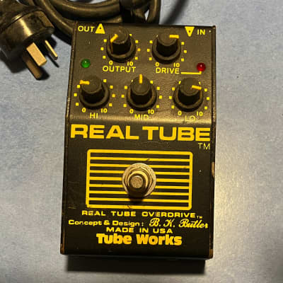 Reverb.com listing, price, conditions, and images for tube-works-real-tube-overdrive