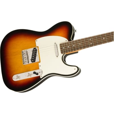 Squier Classic Vibe '60s Custom Telecaster 6-String Right-Handed Electric Guitar with Indian Laurel Fingerboard, Nyatoh Body and Tinted Gloss Urethane Neck Finish (3-Color Sunburst) image 3