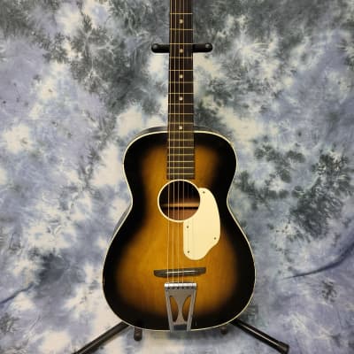 Vintage 1969 Fender by Harmony F1000 Stella Pro Setup New Strings Gigbag image 1