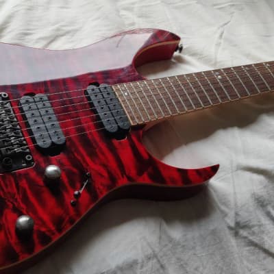 Ibanez RG827QMZ-RDT Seven string | Reverb