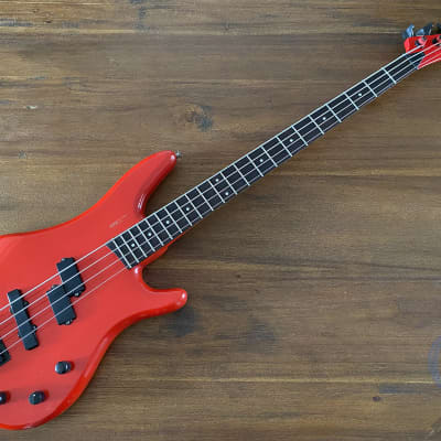 Yamaha MB IIIR, Motion B Bass, 1989, Red | Reverb