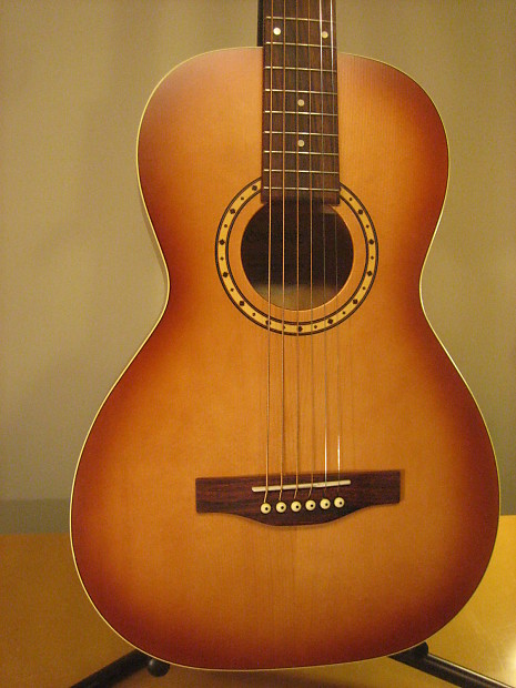 Simon and Patrick S P Songsmith Parlor Tobacco Burst with Reverb