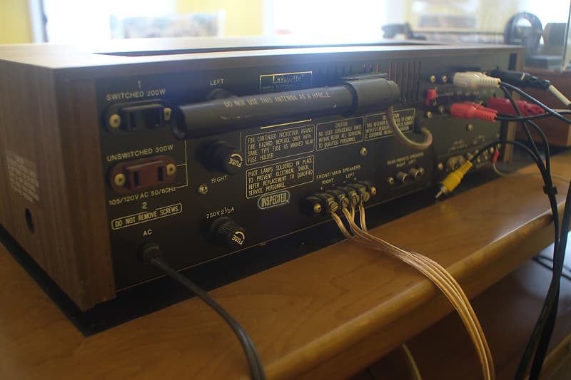 Lafayette LR-2200 ステレオレシーバー Lafayette LR-2200 Vintage Stereo Receiver and Amp | A series
