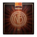 D'Addario NB1047 Nickel Bronze Acoustic String Set Extra Light 10-47