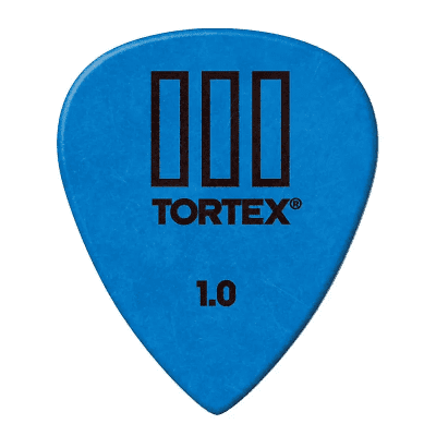 Dunlop 462R10 Tortex III 1.0mm Guitar Picks (72-Pack)