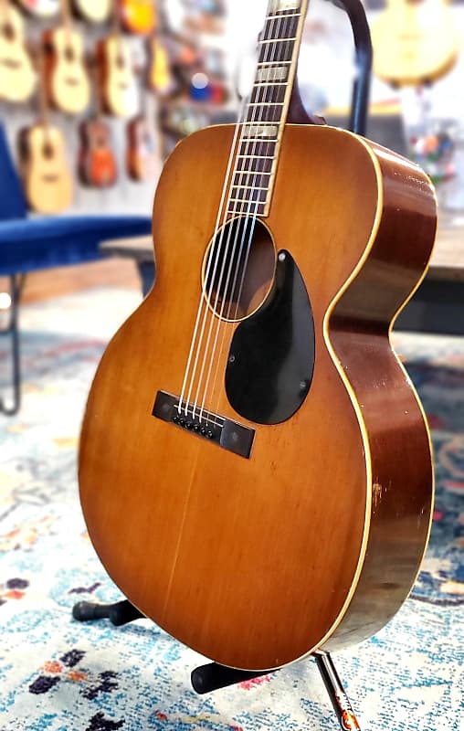 1958 Silvertone 620 Jumbo Kay-Built | Reverb