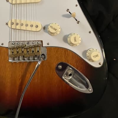 1970’s  Made in Japan Memphis Stratocaster - Tobacco burst image 5