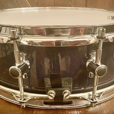 Sonor S-Class 14x5” Maple Snare Drum in Black Onyx Vertical Grain Lacquer Finish image 6