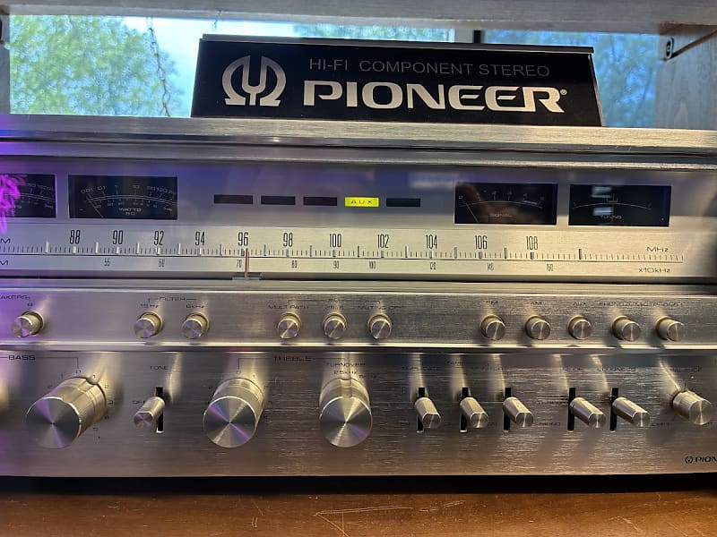 Pioneer SX-1080 C 1978 - 120-Watt Mid Century Power House  			