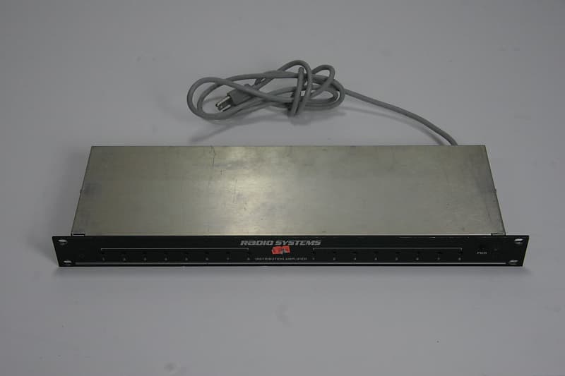 Radio System Distribution Amplifier DA16 Reverb