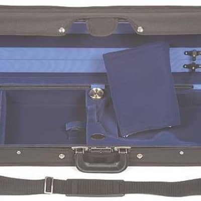 Bobelock Hill Style Lite 6002 4/4 Violin Case with Blue Velvet