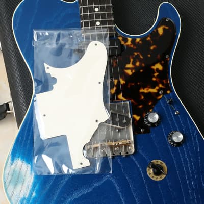 Asher Guitars T Deluxe Blue Metallic image 11