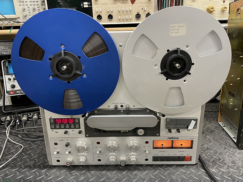 Revox PR99 MKII 1/2 track 15 IPS reel to reel tape deck SERVICED!