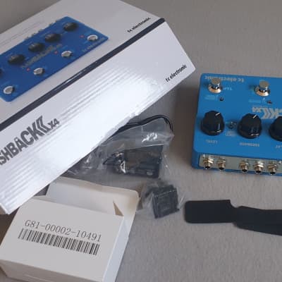 TC Electronic Flashback X4 Delay & Looper 2011 - 2019 - Blue for sale