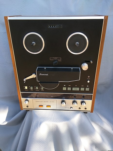 Vintage Sansui SD-7000 Reel to Reel Player. Untested! Power And