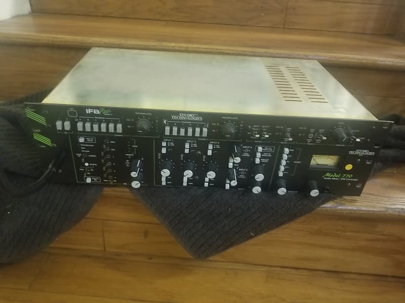 Studio Technologies IFB Plus Model 2 & Rare Model 770 Audio Reverb