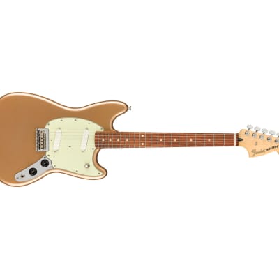 Used Fender Player Mustang - Firemist Gold w/ Pau Ferro FB image 4