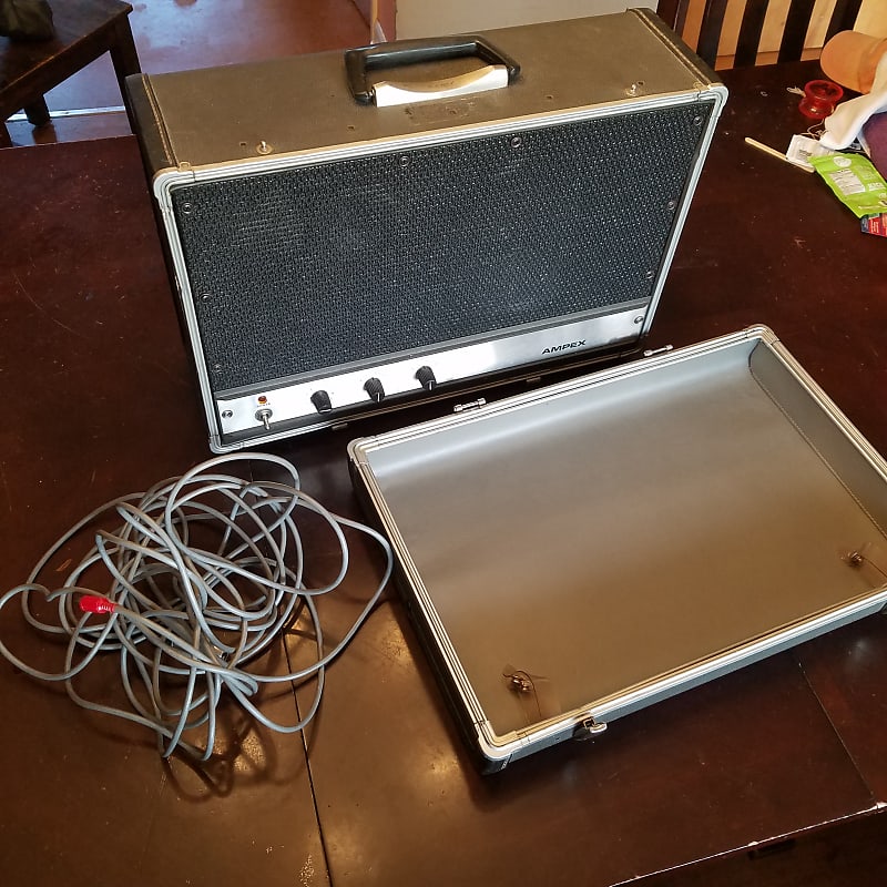 Ampex Hi-Z AA620 NEEDS CORD Suitcase Amp rugged USA made | Reverb