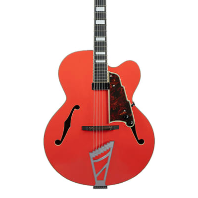 D'Angelico Premier EXL-1 Hollow Body - Fiesta Red image 3
