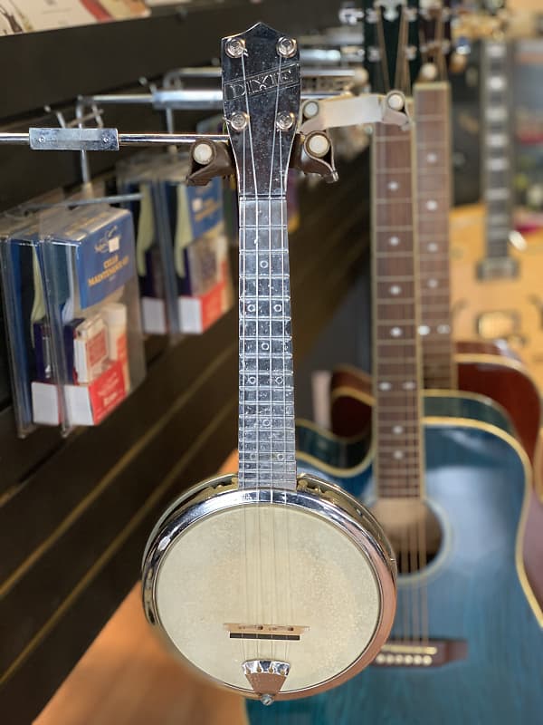 Ludwig Dixie Banjo Ukulele 1950's Reverb
