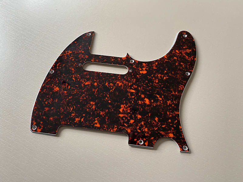 Original Fender Telecaster Tortoise shell pickguard 2003 Reverb
