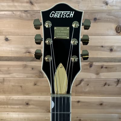 Gretsch G6120T-SW Steve Wariner Signature Nashville Gentleman W/ Bigsby Electric Guitar - Magic Black image 3