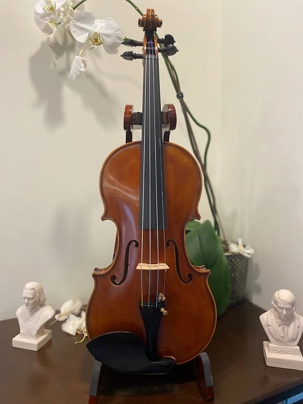 D Z Strad Violin Model 300 Light Antique image 1