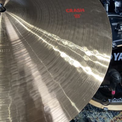 David Garibaldi's Tower of Power, Paiste 18" 3000 Series Crash Cymbal 1987 1400g image 9