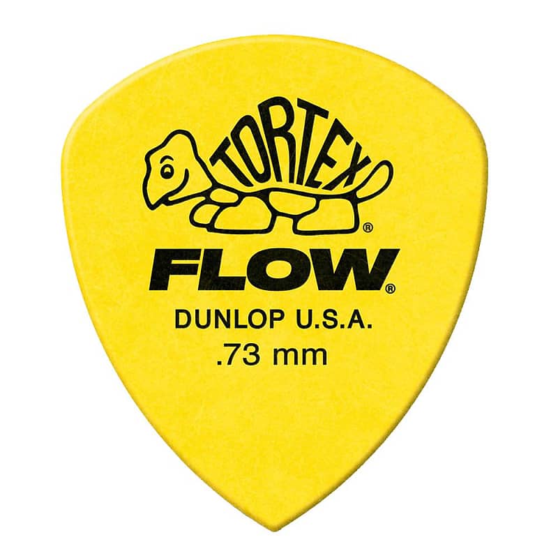 72-Pack! Dunlop Tortex Flow Pick .73mm 558R.73 image 1