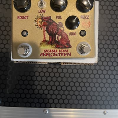 Analogman Sun Lion Fuzz Booster Pedal | Reverb