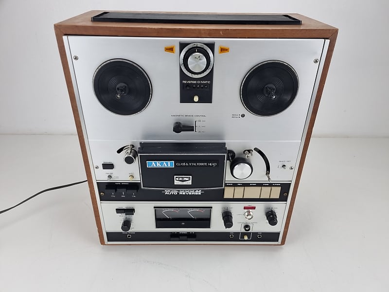 Akai GX-365D - Heads Cleaned - Contacts Restored - Working  			