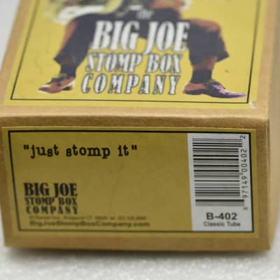 Big Joe Stomp Box Company B402 Classic Tube 2020's - Yellow - Mint image 2