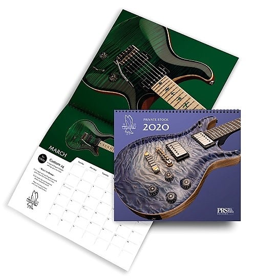 PRS 2020 Private Stock Calendar Reverb