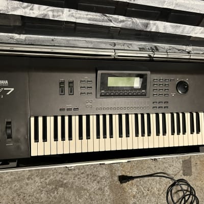 Yamaha W7 Synthesizer 1994 - Black