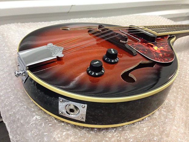 SAMICK SM20E Electric/Acoustic Mandolin Early 90's | Reverb