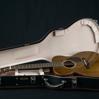 Santa Cruz OM-45 Renaissance Cedar and ‘The Tree’ Mahogany Custom with Japanese Awabi Pearl NEW image 25