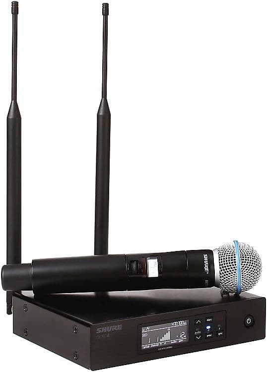 Shure QLXD24/B58 Digital Wireless Handheld Microphone System - G50 Band image 1