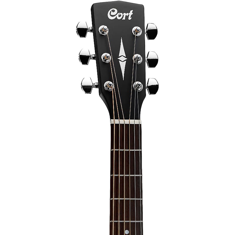  Cort 6 String Acoustic-Electric Guitar, Right, Open Pore  Natural, Full (SFXABOP) : Musical Instruments