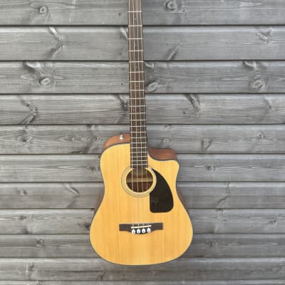 Fender CB-100CE Acoustic-Electric Bass Natural