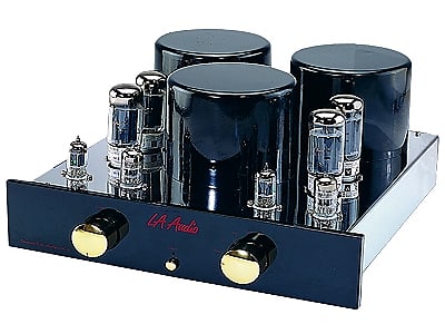 LA Audio A-50 Integrated Vacuum Tube Amplifier (Silver &amp; Black)  			
