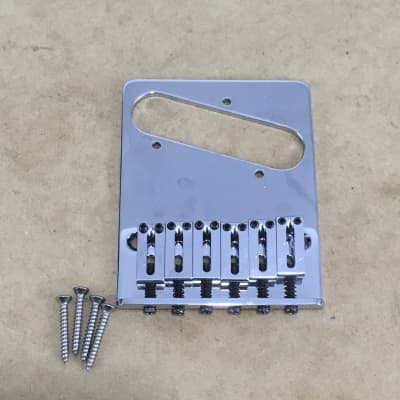 Fender Modern American Gotoh? MIJ 6 Saddle Guitar Bridge Genuine Tele NOS Relic image 6