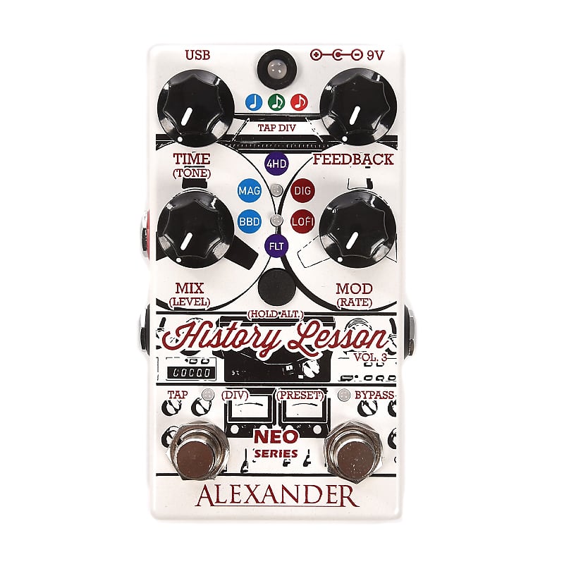 Alexander Pedals NEO Series History Lesson V3 Delay image 1