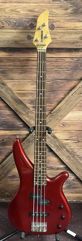 Yamaha RBX170 4-String Bass Guitar Metallic Red image 1