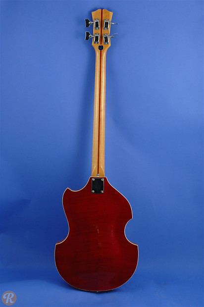 Kent Violin Bass Red image 3