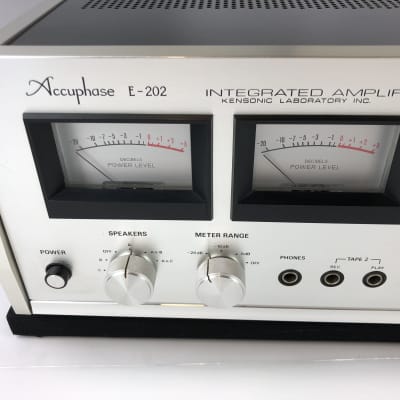 Accuphase E-202 Integrated Amplifier with Meters - WOW! image 2