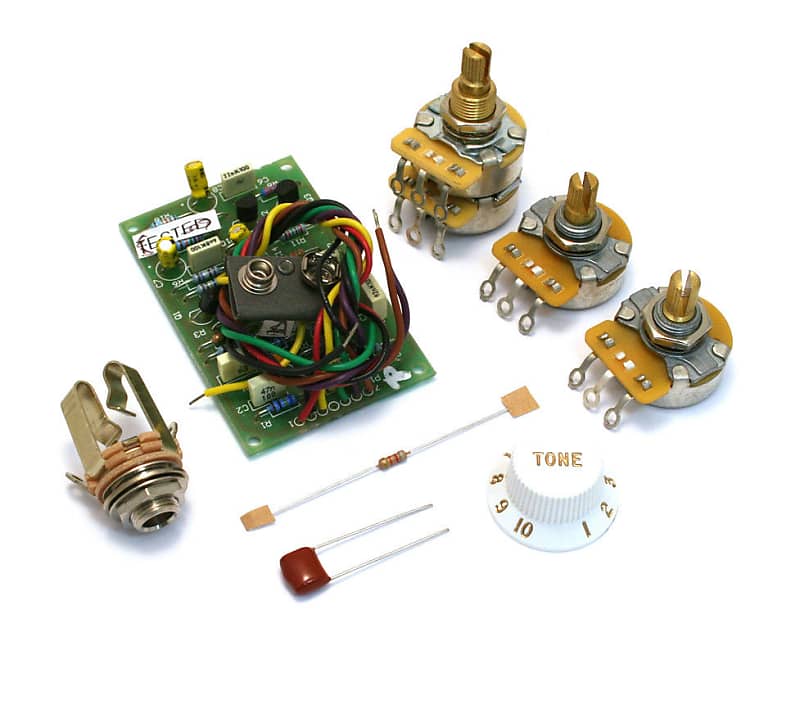 005-7577-000 Genuine Fender Mid Boost Pre-Amp Kit For Clapton Stratocaster midboost image 1