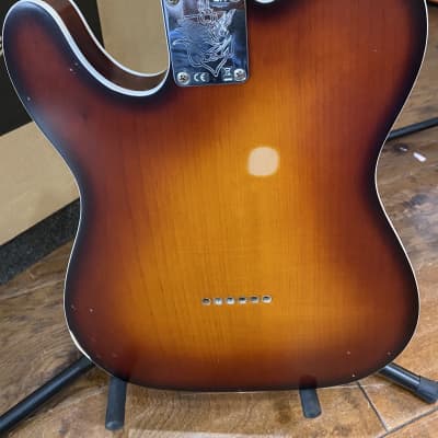 Fender Jason Isbell Custom Telecaster 3-Color Chocolate Burst #MX22130801 (7lbs, 8.3oz) image 9