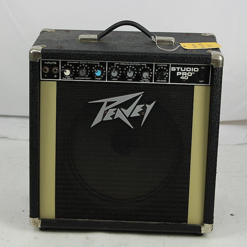 Used Peavey STUDIO PRO 40 Solid State Guitar Amps Reverb