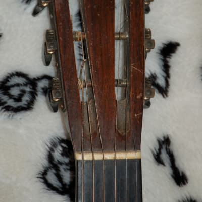 Regal REGAL Double Sound Hole Flat Top Acoustic Guitar- "Borg Balancing Control Tone Refiner" image 6