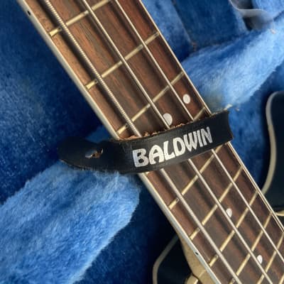 Baldwin Vibraslim Bass 1968 - Red Burst w/OHC image 15